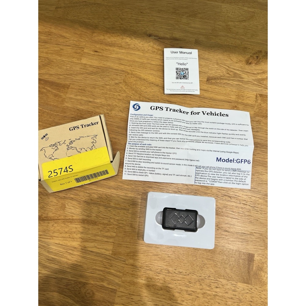 P6‎ Mini GPS Tracker Universal Magnetic Vehicle Tracking